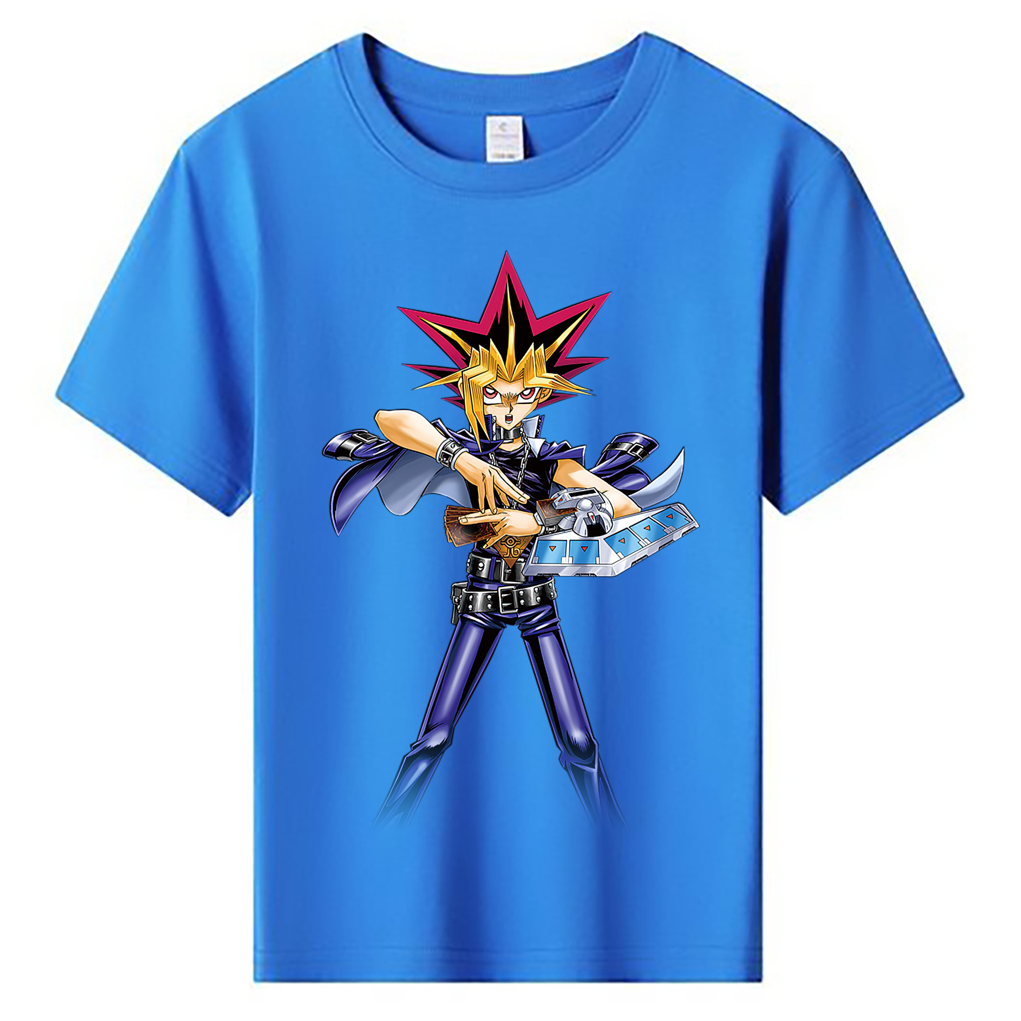 （画像用） 遊☆戯☆王 Yu-Gi-Oh! 綿100％キッズTシャツ（フロントプリント）